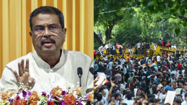 আন্দোলনের মুখে ভারতের শিক্ষামন্ত্রীর পদত্যাগ