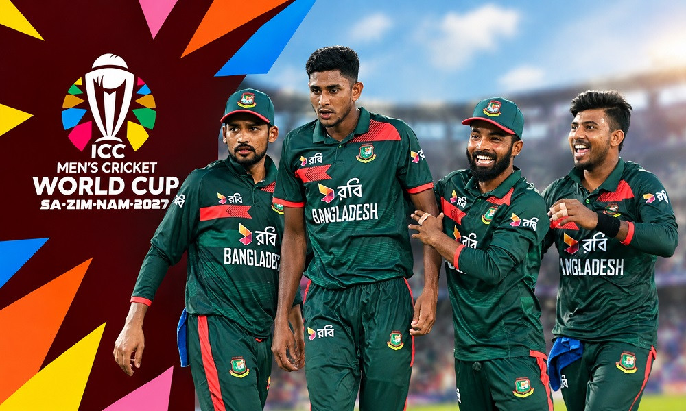আগামী ২০২৭ বিশ্বকাপের সূচি প্রকাশ, বাংলাদেশের খেলা কবে-কোথায়