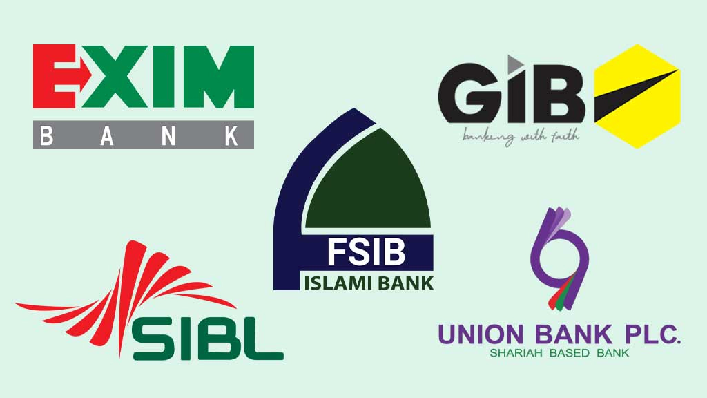 সেই পাঁচ ব্যাংকের শেয়ার লেনদেন স্থগিত