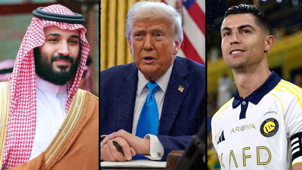 ট্রাম্পের সঙ্গে সৌদি যুবরাজ হোয়াইট হাউসে,থাকছেন ক্রিস্টিয়ানো রোনালদোও