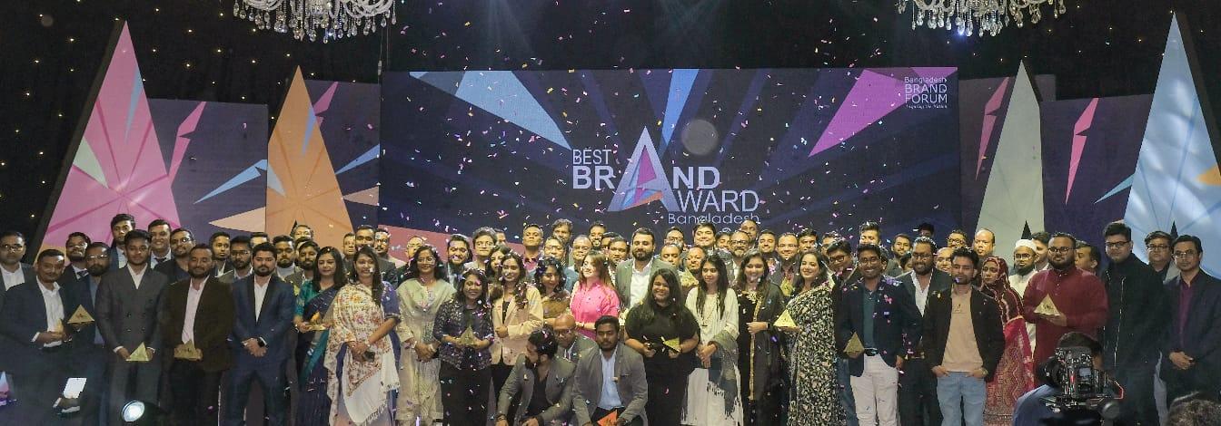 দেশসেরা ব্র্যান্ডসমূহকে সম্মাননা প্রদান করলো বাংলাদেশ ব্র্যান্ড ফোরাম