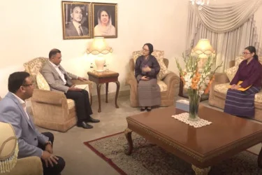 তারেক রহমানের সঙ্গে ভুটানের রাষ্ট্রদূতের সাক্ষাৎ