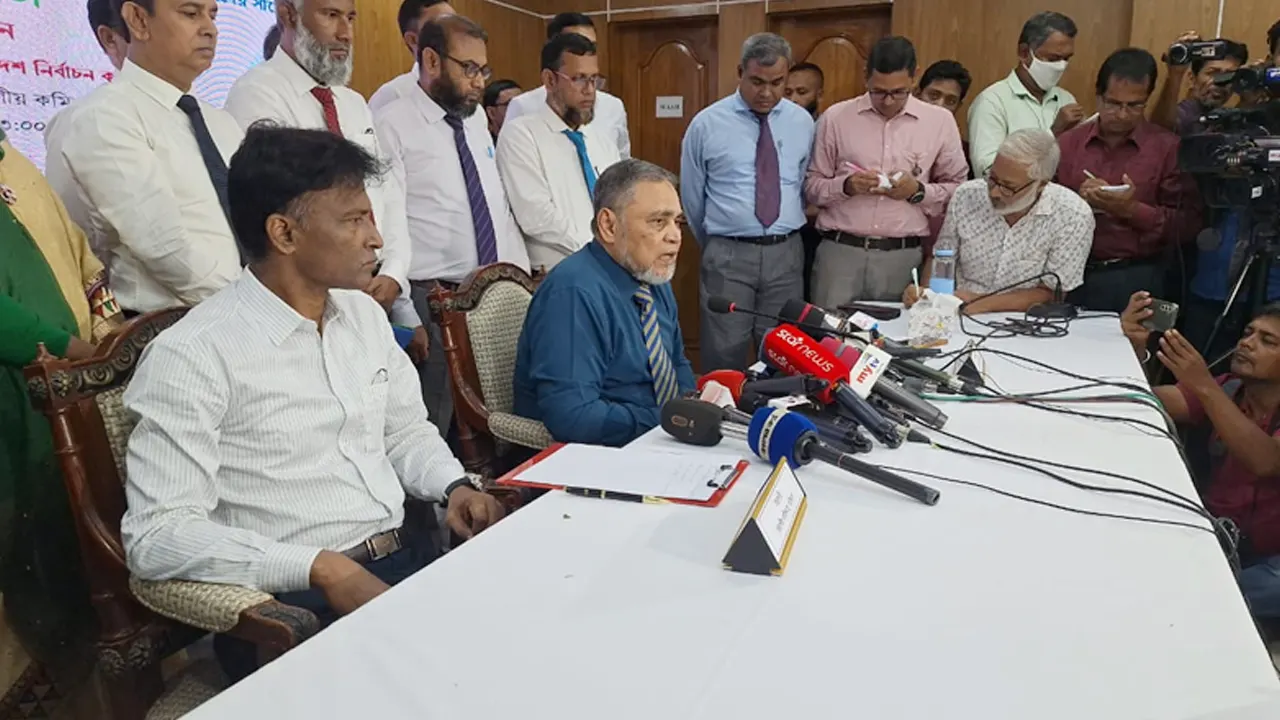 জাতীয় নির্বাচনের তপশিল ডিসেম্বরের প্রথমার্ধে: সিইসি