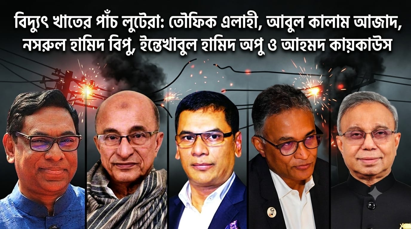 ​বিদ্যুৎ খাতে পঞ্চ পান্ডবের লুণ্ঠন: খেসারত দিচ্ছে দেশবাসী