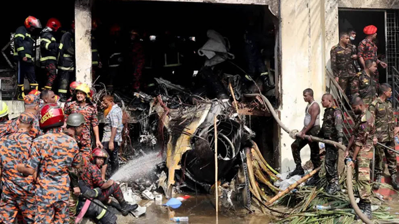 মাইলস্টোন বিমানবিধ্বস্তে আরও এক শিক্ষার্থীর মৃত্যু