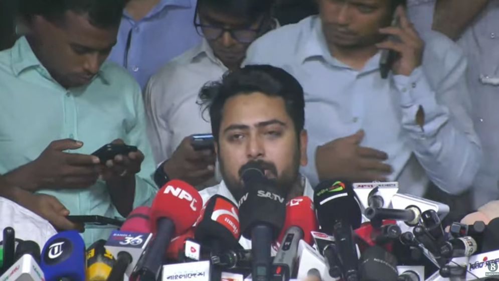 বড় দলগুলো এসপি-ডিসি পদ ভাগ-বাঁটোয়ারা করে নিচ্ছে: নাহিদ