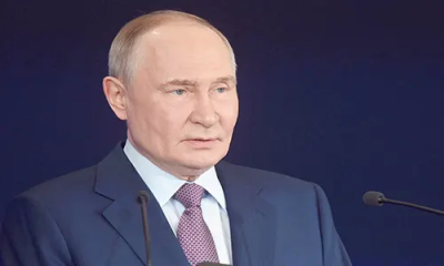 এবার ইউক্রেনকে সমুদ্র থেকে বিচ্ছিন্ন করে দেওয়ার হুমকি পুতিনের