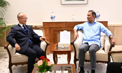 প্রধানমন্ত্রীর সঙ্গে এডিবি প্রেসিডেন্টের সৌজন্য সাক্ষাৎ