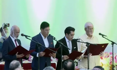 নতুন ৪ মন্ত্রী, ২ প্রতিমন্ত্রীর শপথ