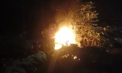 এবার কেরানীগঞ্জে থানায় আগুন