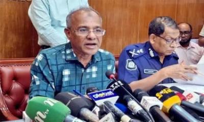 নির্বাচনের আগে আইনশৃঙ্খলা পরিস্থিতি ভালো করার চেষ্টা চলছে: স্বরাষ্ট্র উপদেষ্টা নির্বাচনের আগে আইনশৃঙ্খলা পরিস্থিতি ভালো করার চেষ্টা চলছে: স্বরাষ্ট্র উপদেষ্টা