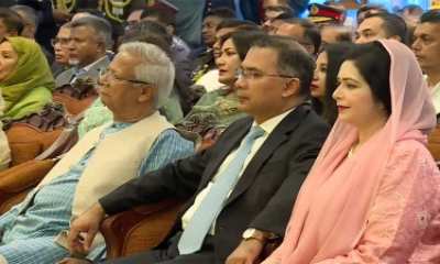রাষ্ট্রপতির শপথ অনুষ্ঠানে প্রধানমন্ত্রী