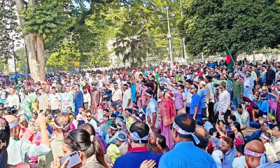 প্রাথমিক শিক্ষকরা কর্মবিরতিতে