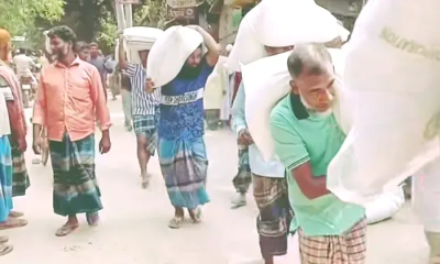 রৌমারীতে এবার গোডাউন ভেঙে সার লুট