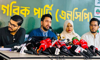 বিএনপি সরকার ৬ মাসে সম্পূর্ণরূপে ব্যর্থ: নাহিদ ইসলাম