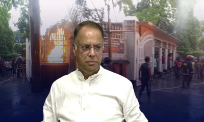 বজ্রপাতে জ্বালানিমন্ত্রী টুকুর সিরাজগঞ্জের বাসায় আগুন