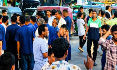 বন্দর নগরী চট্টগ্রামে গ্যাস না পেয়ে সিএনজি অটোরিকশা চালকদের এবার সড়ক অবরোধ