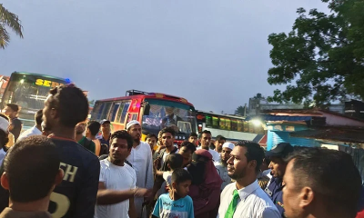 রাজধানীতে ফিরতেও বাড়তি ভাড়া, যানজট