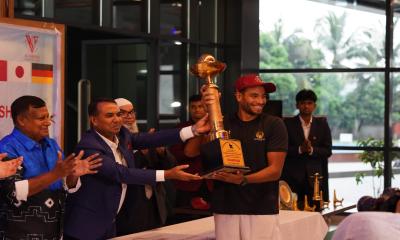 বাংলাদেশ আন্তর্জাতিক স্কোয়াশ ২০২৬ এর জমকালো সমাপনী