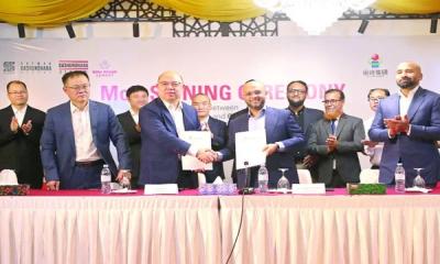 চীনের গুয়াংসি ইউফেংয়ের সঙ্গে বসুন্ধরা গ্রুপের চুক্তি :সিমেন্টশিল্পে নতুন সম্ভাবনা