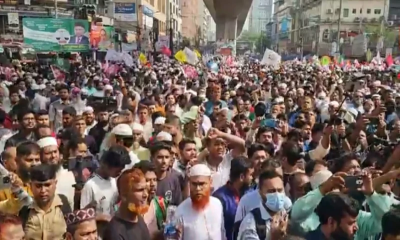 যমুনা অভিমুখে পদযাত্রা জামায়াতসহ ৮ দল