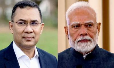 ঐতিহাসিক বিজয়ে তারেক রহমানকে নরেন্দ্র মোদির শুভেচ্ছা