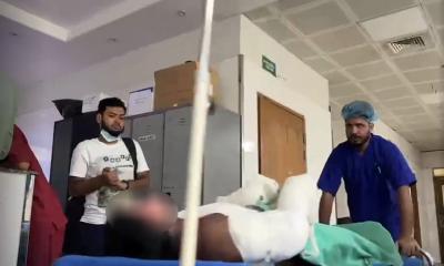নারায়ণগঞ্জে ডাইং কারখানায় বিস্ফোরণ, দগ্ধ ৬ শ্রমিক নারায়ণগঞ্জে ডাইং কারখানায় বিস্ফোরণ, দগ্ধ ৬ শ্রমিক