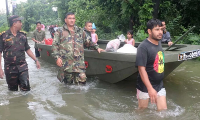 বন্যা মোকাবিলায় চট্টগ্রামে সেনাবাহিনী মোতায়েন