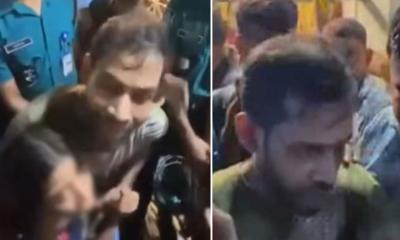 বাবাকে পুলিশ ধরে নিয়ে যাওয়ার সময় কাঁদতে থাকা শিশুকে চড়, ভিডিও ভাইরাল বাবাকে পুলিশ ধরে নিয়ে যাওয়ার সময় কাঁদতে থাকা শিশুকে চড়, ভিডিও ভাইরাল