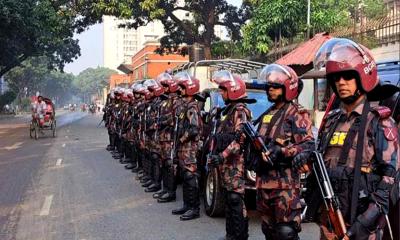 রাজধানী ঢাকাসহ ৪ জেলায় বিজিবি মোতায়েন