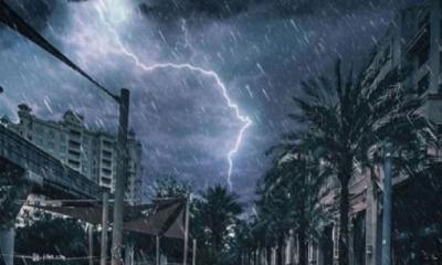 দেশের যেসব এলাকায় ৮০ কিমি বেগে ঝড় ও বজ্রবৃষ্টির শঙ্কা