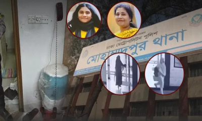 মোহাম্মদপুরে মা-মেয়েকে হত্যার পর গোসল করে স্কুলড্রেস পরে বেরিয়ে যায় গৃহকর্মী আয়েশা
