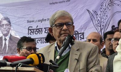 জামায়াতে ইসলামী দেশকে আফগানিস্তান বানাতে চায়-মির্জা ফখরুল