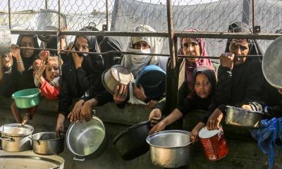 ক্ষুধার্ত গাজায় ত্রাণ আটকে দিচ্ছে ইসরায়েল, অভিযোগ জাতিসংঘের