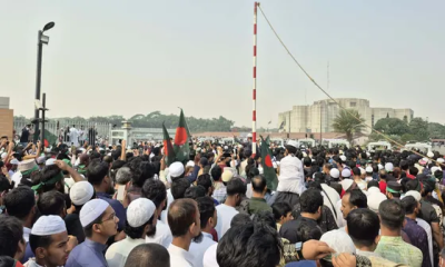 মানিক মিয়া অ্যাভিনিউয়ে ওসমান হাদির জানাজা লাখো মানুষের ঢল