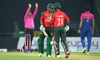 বাংলাদেশ রেকর্ড রান করেও আমিরাতের কাছে হারল