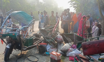 লালপুরে সকালেই প্রাণ গেল ৩ শ্রমিকের