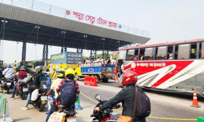 পদ্মা সেতুতে ৪৮ ঘণ্টায় প্রায় ৯ কোটি টাকা টোল আদায়