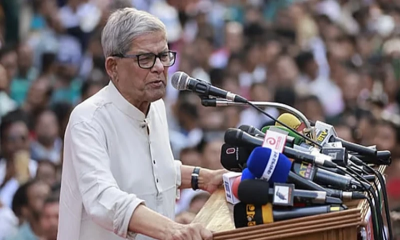 অন্তর্র্বতী সরকার নিজেই নির্বাচন ব্যাহত হওয়ার পরিবেশ সৃষ্টি করছে : মির্জা ফখরুল