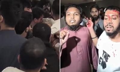 রাজধানীর শাহবাগে এনসিপির দুই পক্ষের রক্তক্ষয়ী সংঘর্ষ, আহত ১ রাজধানীর শাহবাগে এনসিপির দুই পক্ষের রক্তক্ষয়ী সংঘর্ষ, আহত ১