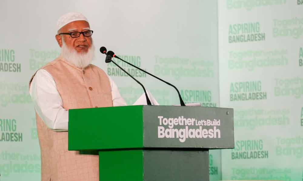 নতুন বাংলাদেশের রূপরেখা তুলে ধরলেন জামায়াত আমির