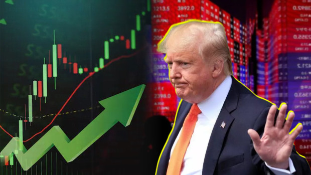 ট্রাম্পের এবার পিছুটান, শেয়ারবাজারে উত্থান