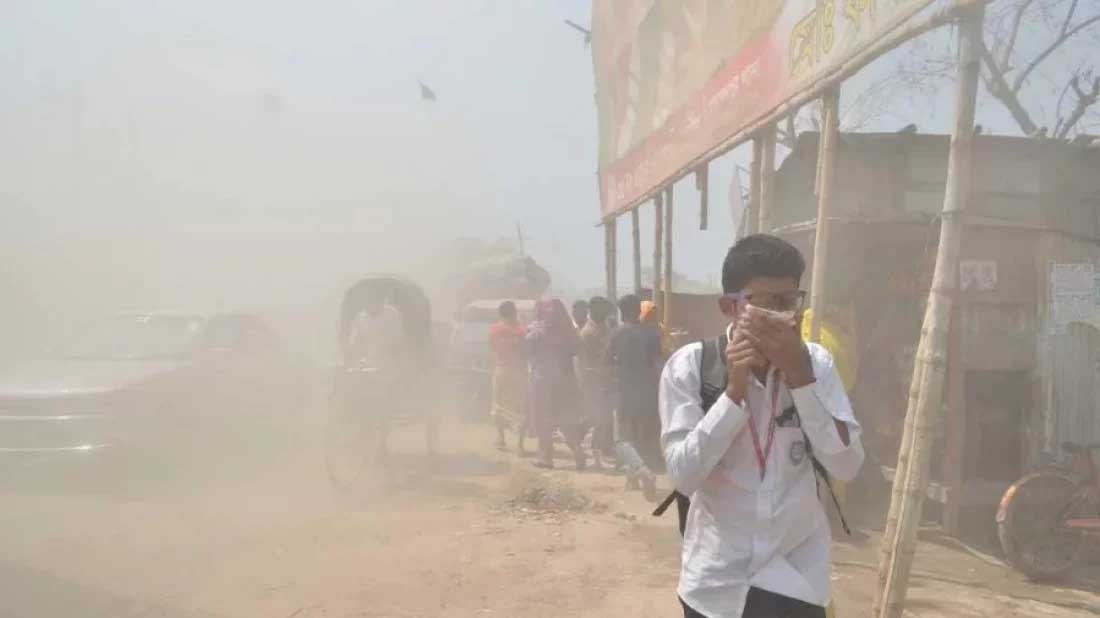 Dhaka dwellers asked to wear masks outdoors in hazardous air