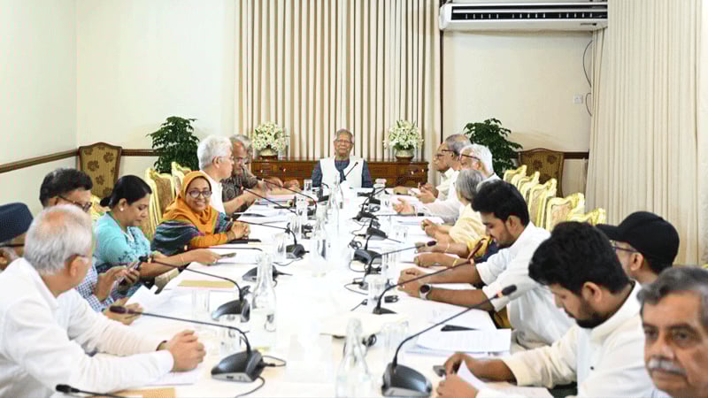 ১১ অধ্যাদেশ ও ৩ প্রস্তাব অনুমোদন দিলো উপদেষ্টা পরিষদ