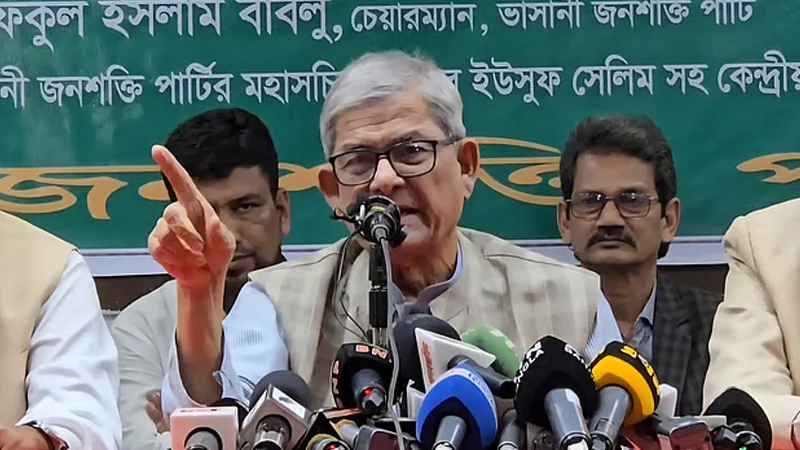সব প্রার্থীর নিরাপত্তা নিশ্চিতের দাবি মির্জা ফখরুলের