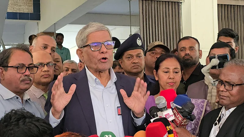 দুর্নীতিকে আমরা কখনোই প্রশ্রয় দেইনি, দেবো না: মির্জা ফখরুল