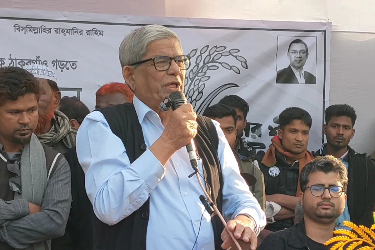 স্বাধীন বাংলাদেশে জামায়াতকে সমর্থন করা যায় না : মির্জা ফখরুল