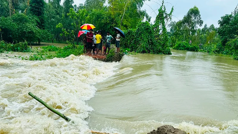 দেশে ৭ জেলায় নিম্নাঞ্চল প্লাবিত, পানিবন্দি লাখো মানুষ