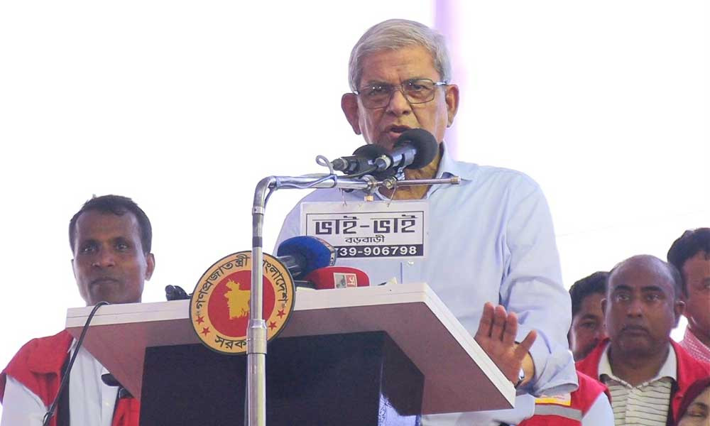 আমরা ১৭ বছরে অনেক নির্যাতনেও মাথা নত করিনি : মির্জা ফখরুল