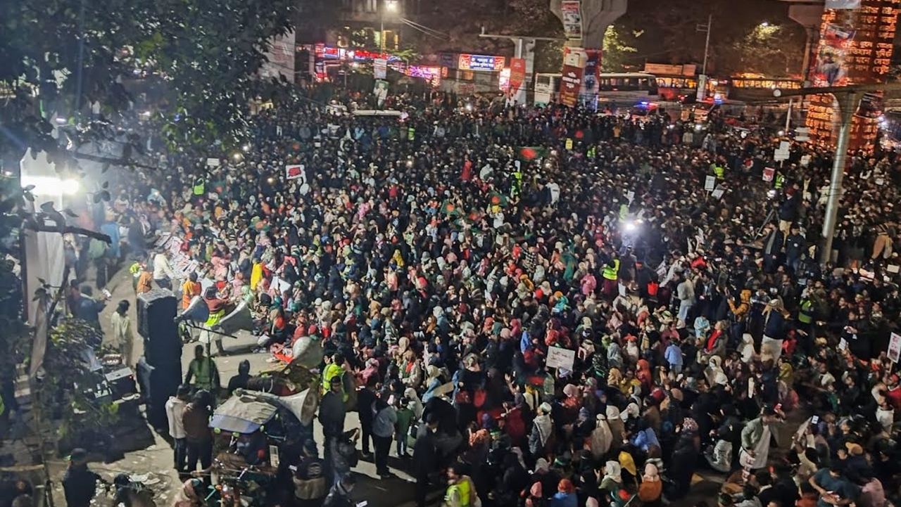 স্যালুটিং আওয়ার কালচারাল হিরো-কর্মসূচি ঘোষণা ইনকিলাব মঞ্চের